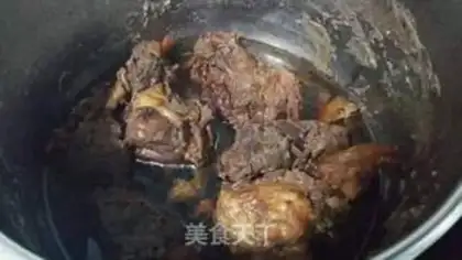 Make Beef sauce step 4