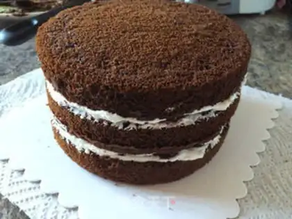 Make Black forest cake step 9