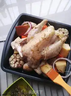 Make Bavarian chicken step 11