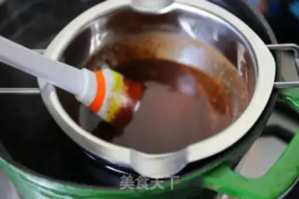 Make Chocolate lava cake step 2