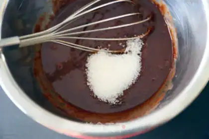 Make Chocolate lava cake step 4