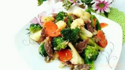 Make Double beef step 5