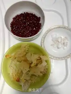Make The silver spoon of red beans step 0