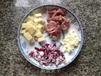 Make Cheese rice step 0