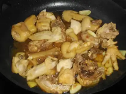 Make Chestnut chicken step 5