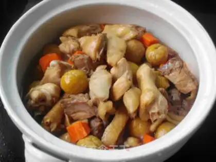 Make Chestnut chicken step 7
