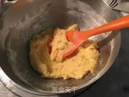 Make Coconut peaches step 4