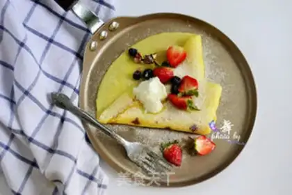 Make Strawberry croissants step 7