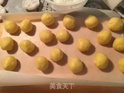 Make Coconut peaches step 7