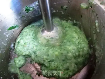 Make Shrimp jade mashed potatoes step 7