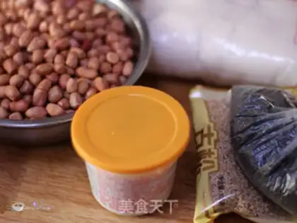 Make Sesame peanut sugar step 0