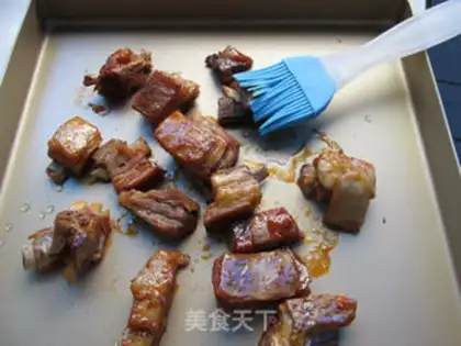 Make Honeyed lamb chops step 9