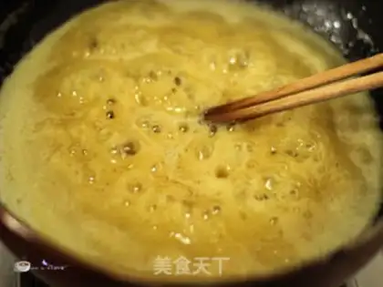 Make Sesame peanut sugar step 5