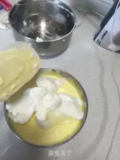 Make Coco cream cake step 6