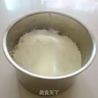 Make Coconut ball step 3