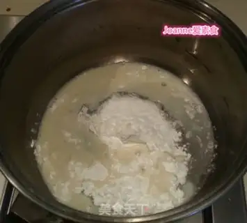 Make Coconut Gargan pudding step 1
