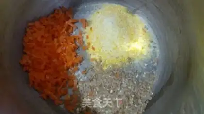 Make Carrot milk corn paste step 2