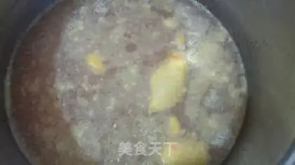 Make Carrot milk corn paste step 3