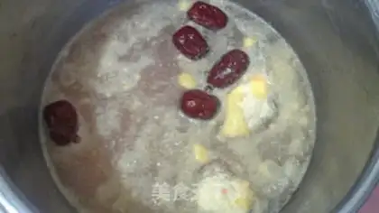 Make Carrot milk corn paste step 4