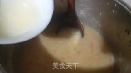 Make Carrot milk corn paste step 5
