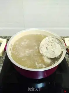 Make Soybeans and hoof soup step 3
