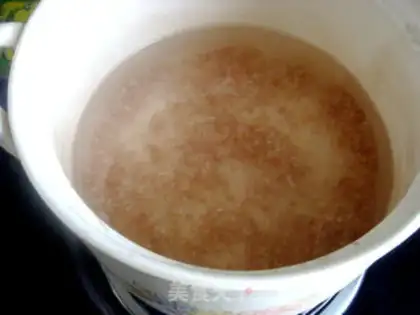 Make Porridge made of melons step 2