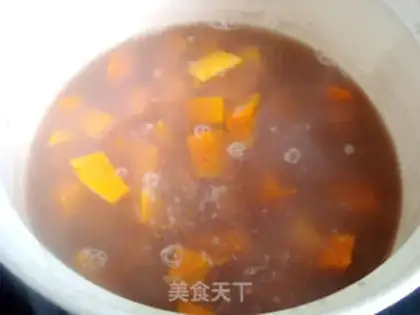 Make Porridge made of melons step 3