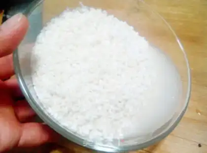 Make Coconut rice cake step 3