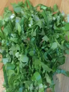 Make Vegetable thin meat congee step 2