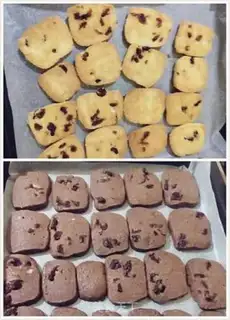 Make Cranberry cookies step 9