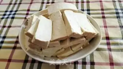 Make Homemade cabbage tofu step 1