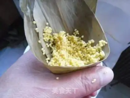 Make Yellow rice dumplings step 8