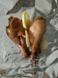 Make Lemon roast chicken leg step 7