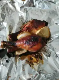 Make Lemon roast chicken leg step 8