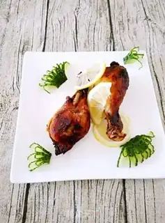 Make Lemon roast chicken leg step 9