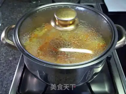 Make Carrot lamb rice step 8