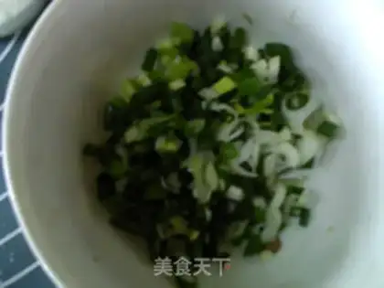 Make Onion potatoes step 1