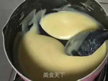 Make Hokkaido makes tea and sugar step 2