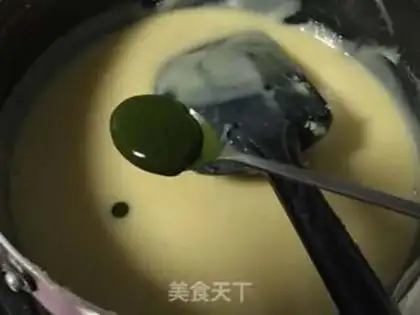 Make Hokkaido makes tea and sugar step 3
