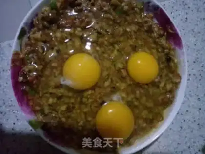 Make Meatloaf mushrooms steam eggs step 3