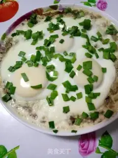 Make Meatloaf mushrooms steam eggs step 5