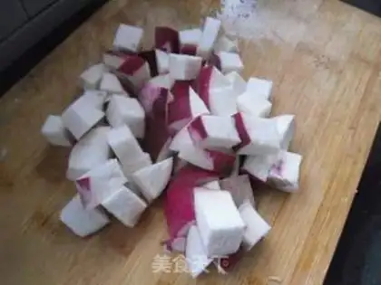 Make A radish with flamingo step 3