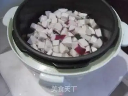Make A radish with flamingo step 4