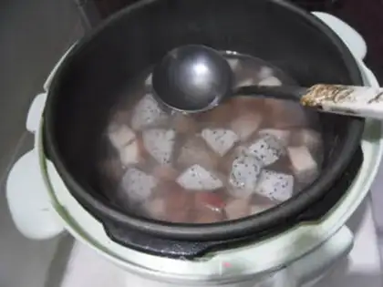 Make A radish with flamingo step 7