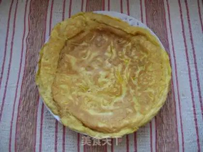 Make Pancake elbow eggs step 24