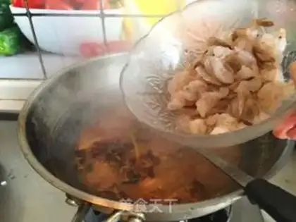 Make Boiled butterfly shrimp step 6