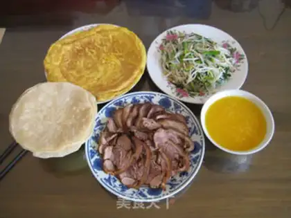 Make Pancake elbow eggs step 25