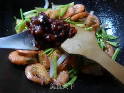 Make Dry pan shrimp step 5