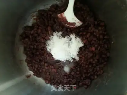 Make Red bean pie step 6