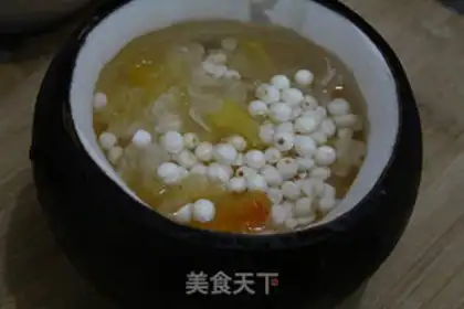 Make Coconut silver ear step 2